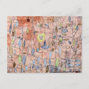 Carte Postale Paul Klee - Feuillage clairsemé