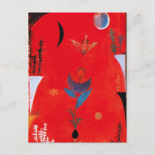 Carte postale Paul Klee Flower Myth