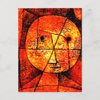 Carte Postale Paul Klee - Gauze, art abstrait, 