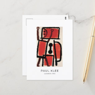 Carte Postale Paul Klee, Locksmith - Art Abstrait coloré
