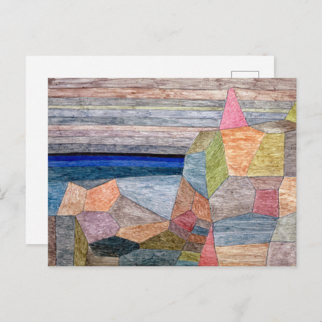 Carte Postale Paul Klee | Promontorio Ph | (Devant / Derrière)
