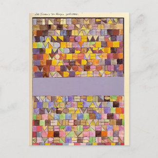Carte Postale Paul Klee : Une fois émergé de Grey of Night