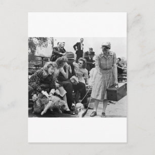 Carte Postale Paul Robeson et ses amis, années 1940