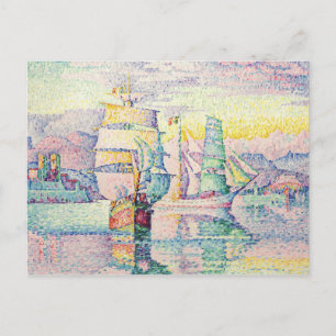 Carte Postale Paul Signac - Antibes, Les Brigantins
