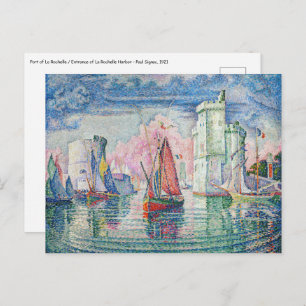 Carte Postale Paul Signac - Entrée du port de La Rochelle