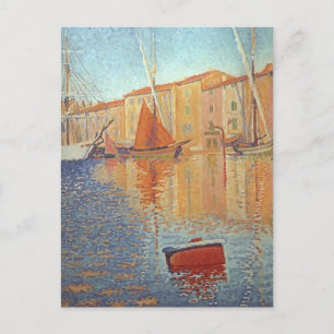 Carte Postale Paul Signac - La Bouée Rouge, Saint Tropez
