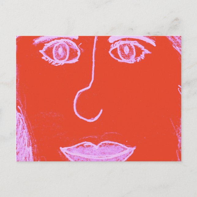 carte postale paula (Devant)