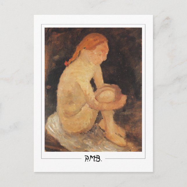 Carte Postale Paula Modersohn-Becker #161 - Beaux-Arts (Devant)