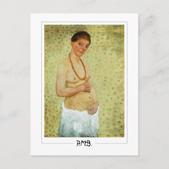 Carte Postale Paula Modersohn-Becker #1 - Beaux-Arts (Devant)