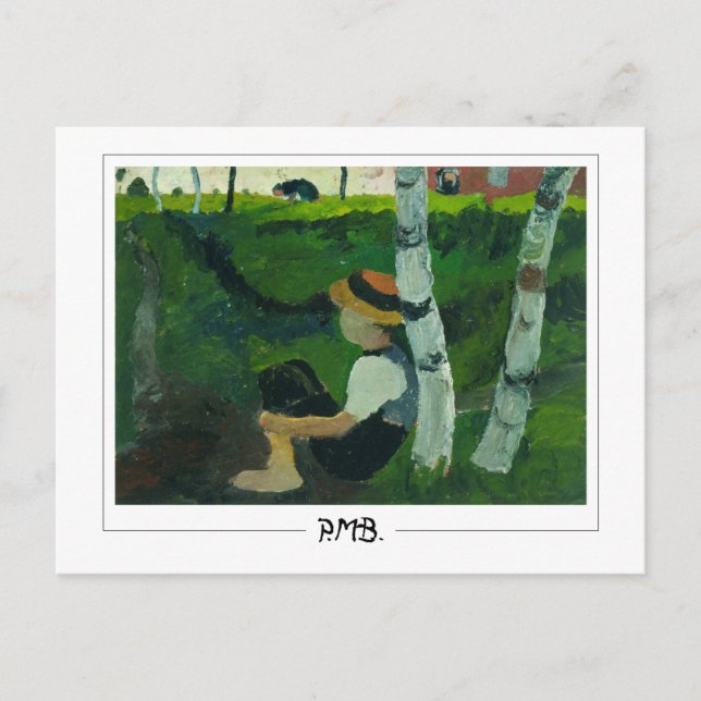 Carte Postale Paula Modersohn-Becker #9 - Art fine (Devant)