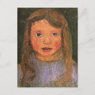 Carte Postale Paula Modersohn-Becker - Chef d'une petite fille