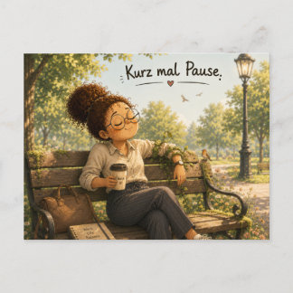 Carte Postale Pause