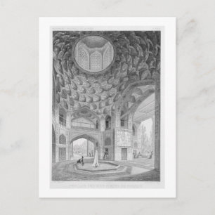 Carte Postale Pavillon des Huit Paradis, à Ispahan, de