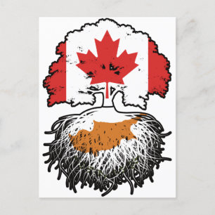 Carte Postale Pavillon des racines de l'arbre du Canada chypriot