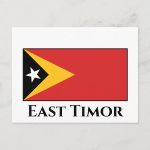 Carte Postale Pavillon du Timor oriental