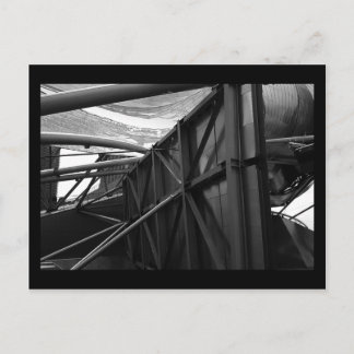 Carte Postale pavillon pritzker :: hiver (b&w)