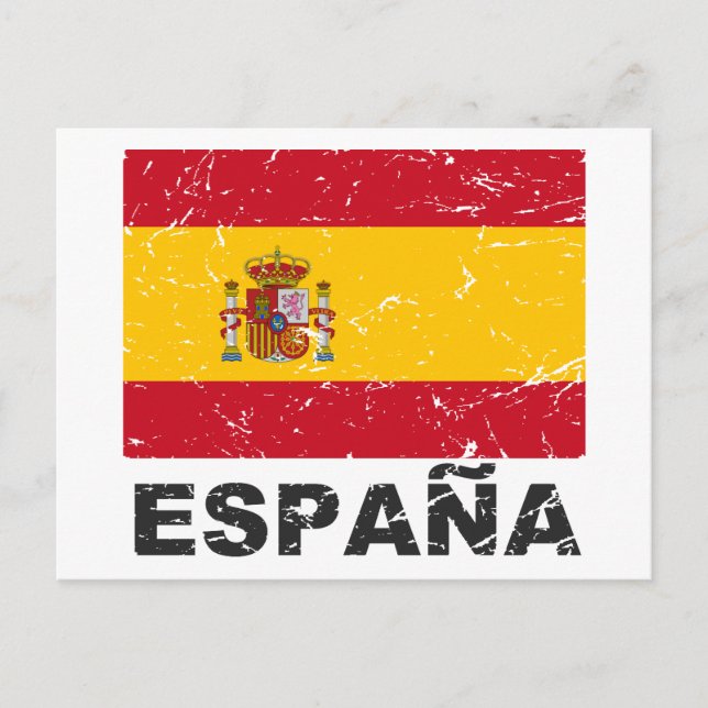 Carte Postale Pavillon Vintage d'Espagne (Devant)