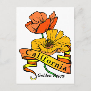 Carte Postale Pavot de Californie