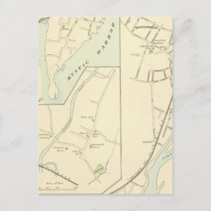 Carte Postale Pawcatuck, Noank, Lyme