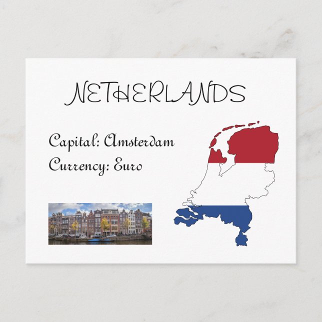 Carte Postale Pays-Bas (Devant)
