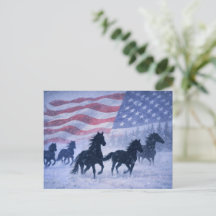 Pays de Noël Western Horses