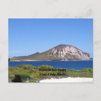 Carte Postale Pays des dieux de Waimanalo (île d'Oahu, Hawaii)