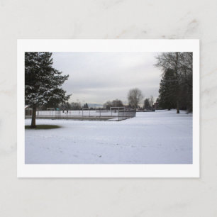 Carte Postale pays des merveilles hivernales
