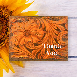 Carte Postale Pays Fleur Rustique Merci occidental