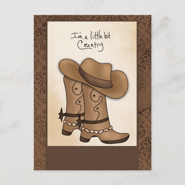 Carte postale Pays Ouest (Devant)