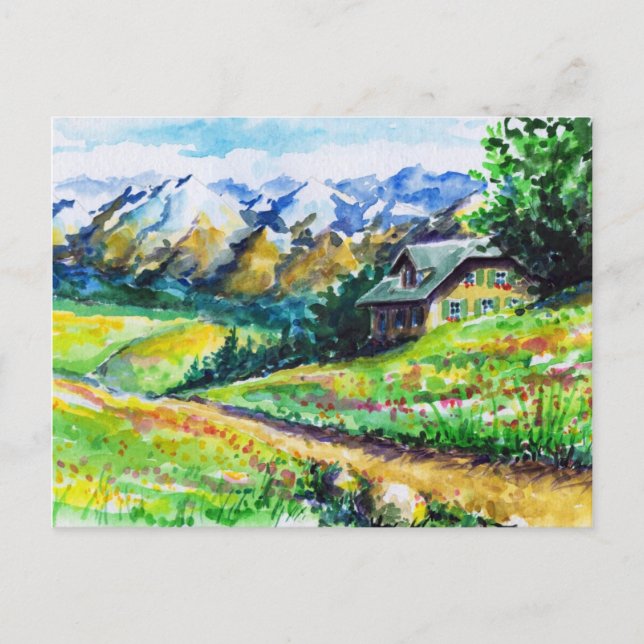 Carte Postale Paysage (Devant)