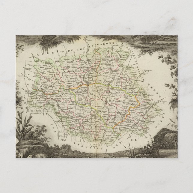 Carte Postale Paysage (Devant)