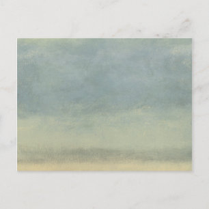 Carte Postale Paysage abstrait avec le ciel obscurci
