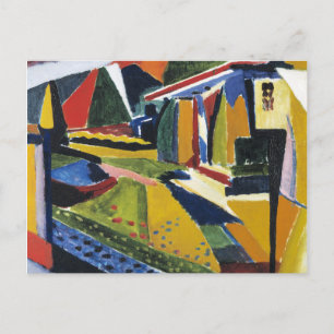 Carte Postale Paysage Abstrait, par Henry Lyman Sayen,