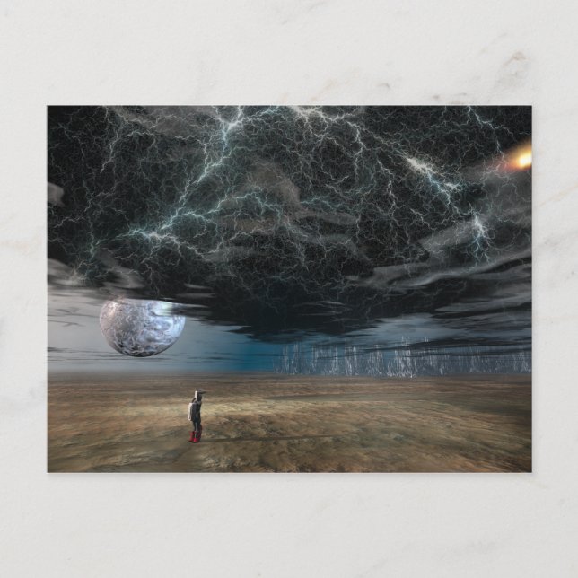 Carte Postale Paysage Alien (Devant)