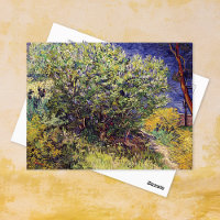 Paysage au lilas Vincent van Gogh