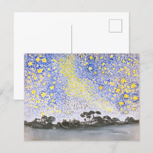 Carte Postale Paysage aux étoiles   Henri Edmond Cross  