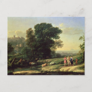 Carte Postale Paysage avec Céphale