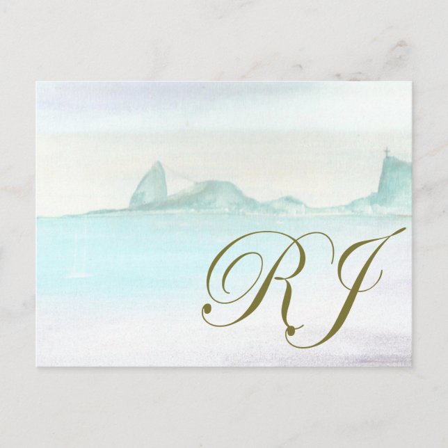 Carte Postale Paysage brésilien (Devant)