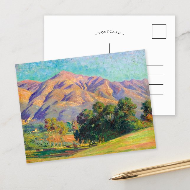 Carte Postale Paysage californien | Arthur Merton Hazard (Créateur téléchargé)
