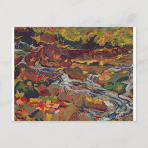 Carte Postale Paysage canadien La rivière sauvage par Jackson