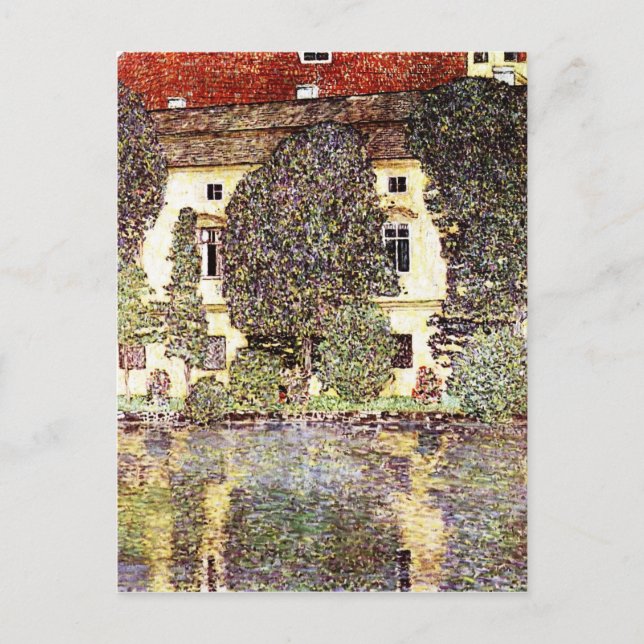 Carte Postale Paysage cool - Gustav Klimt (Devant)