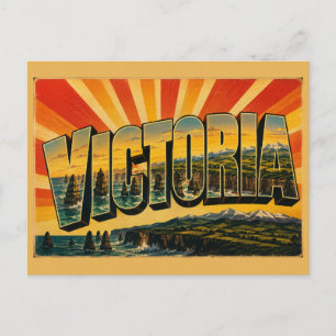 Carte Postale Paysage côtier de Victoria en Australie Art