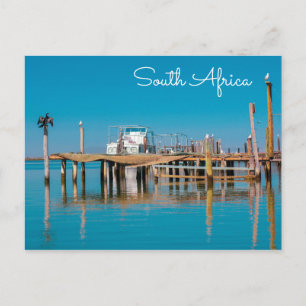 Carte Postale Paysage côtier Velddrif Afrique du Sud Bateau Oise