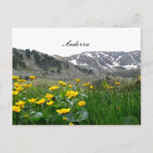 Carte Postale Paysage d'Andorre