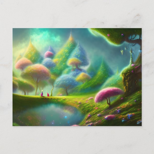 Carte Postale Paysage de Fairytale (Devant)