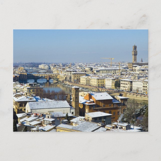 Carte Postale Paysage de Florence de Piazzale 2 (Devant)