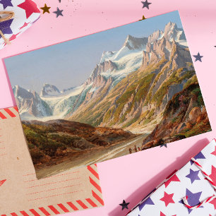 Carte Postale Paysage de la montagne de Silvretta - Ignaz Dorn