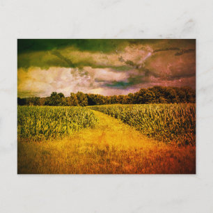 Carte Postale Paysage de l'Illinois