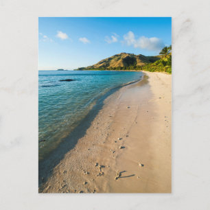 Carte Postale Paysage de plage tropicale, Fidji