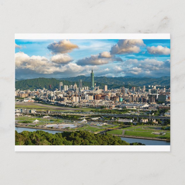 Carte Postale Paysage de Taïwan (Devant)